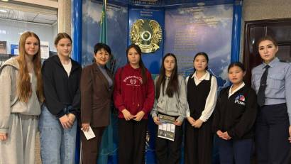  30 қазан күні  аудан орталығындағы экскурсия 