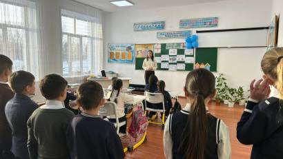 «Адал Азамат» бірыңғай бағдарламасы аясындағы «Заң және тәртіп» айлығының іс-шаралар жоспарына сәйкес 1-4 сынып аралығында бірыңғай қауіпсіздік сабағы өтті. 