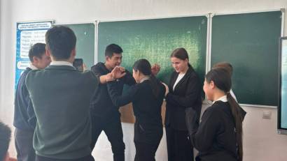 30 қаңтарда  «Заң және тәртіп» айлығы аясында «Тәртіп және жауапкершілік» іс-шарасы өтті.