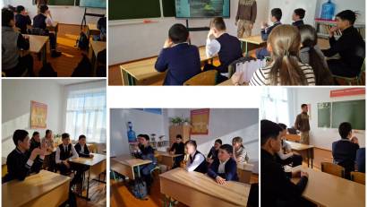 "Балалар кітапханасы" жобасы аясында 5-11  сынып оқушылары арасында 1979-1989 жылдардағы Ауған соғысының басталу себептері, барысы және тарихи  туралы сынып сағаты өтті. 