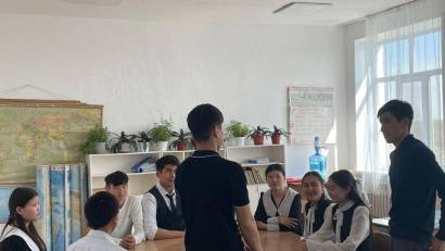 "Таза Қазақстан" 9-11- сынып оқушылары арасында «Табиғатты сақтау — өмірді сақтау» тақырыбында дөңгелек үстел өтті. 